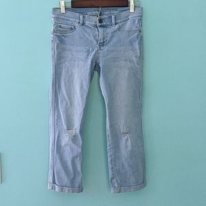 N.Y.J.C Cropped Blue Jeans Sz 2